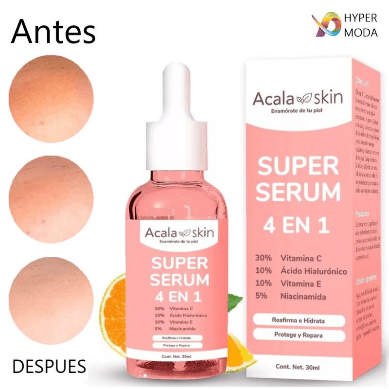 Serum 4 En 1 Antiarrugas y Manchas Para Piel